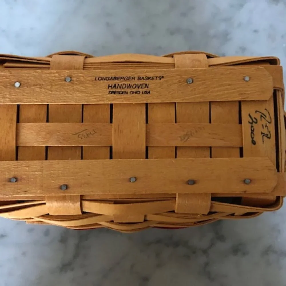 LONGABERGER 2000 Sales Award Basket Set RARE